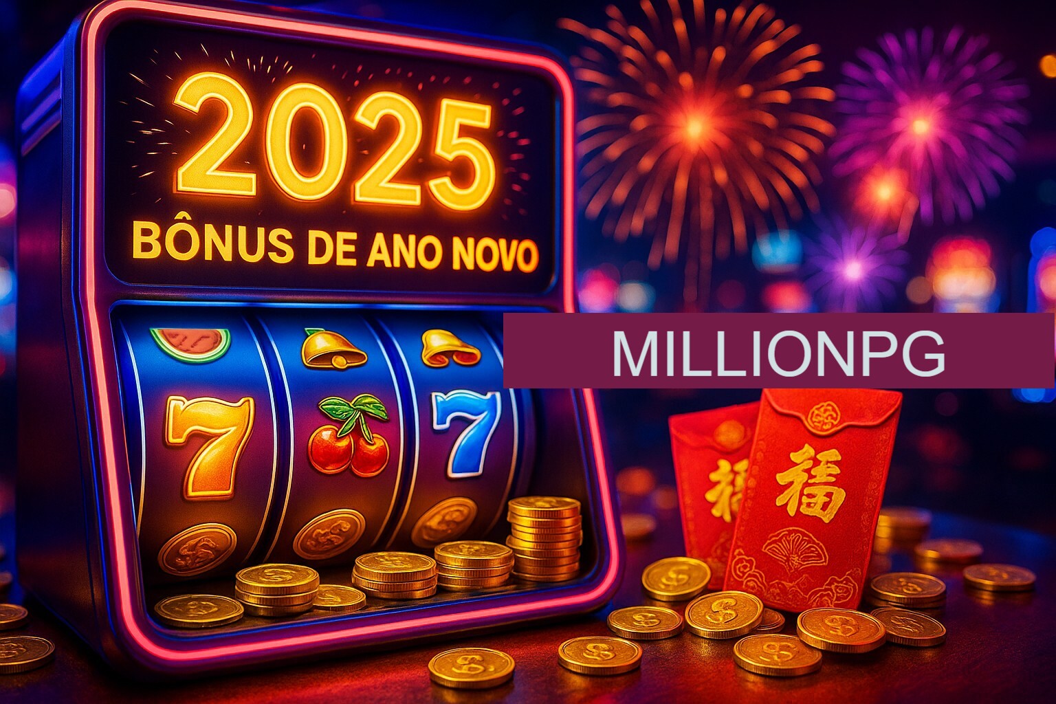 Promoções de Ano Novo no MILLIONPG